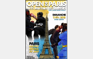 Open de Paris AMV (Cad, Jun, Sén, Vét &amp; par équipe) Compétition  combat - INJ - Paris (14ème) 